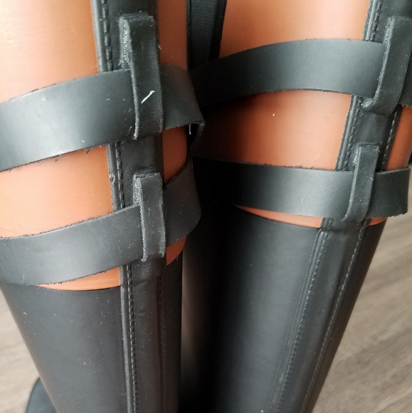 Tommy Hilfiger Women's Tall Rain Boots Size 6 - Picture 5 of 10